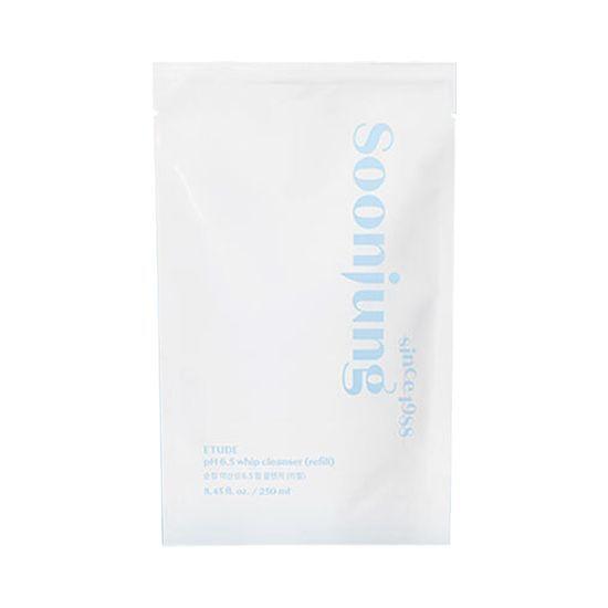 Etude Чистый мягкий кислотный 6.5 пенный очиститель 250 мл Большой объем планирования (250 мл + Рефилл 250 мл)