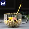Large Capacity Glass Cup Heat-resistant Beer Espresso Coffee Cup With Handle Milk Juice Breakfast Mug Home Office Drinkware
