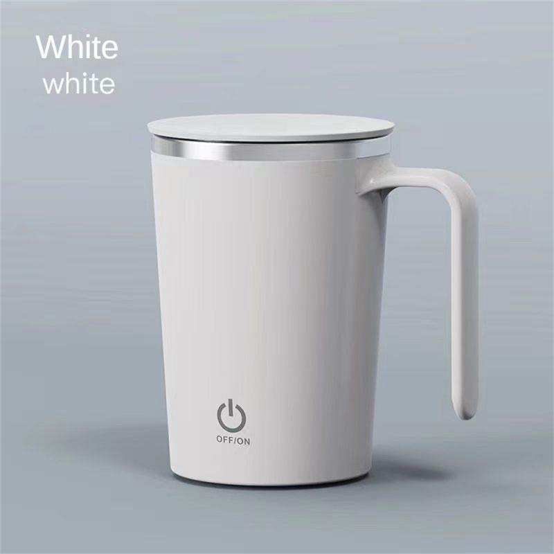 1Pcs Household Portable Automatic Mixing Cup Stainless Steel Lazy Automatic Magnetic Cup Coffee Cup Mixing Mug Rechargeable
