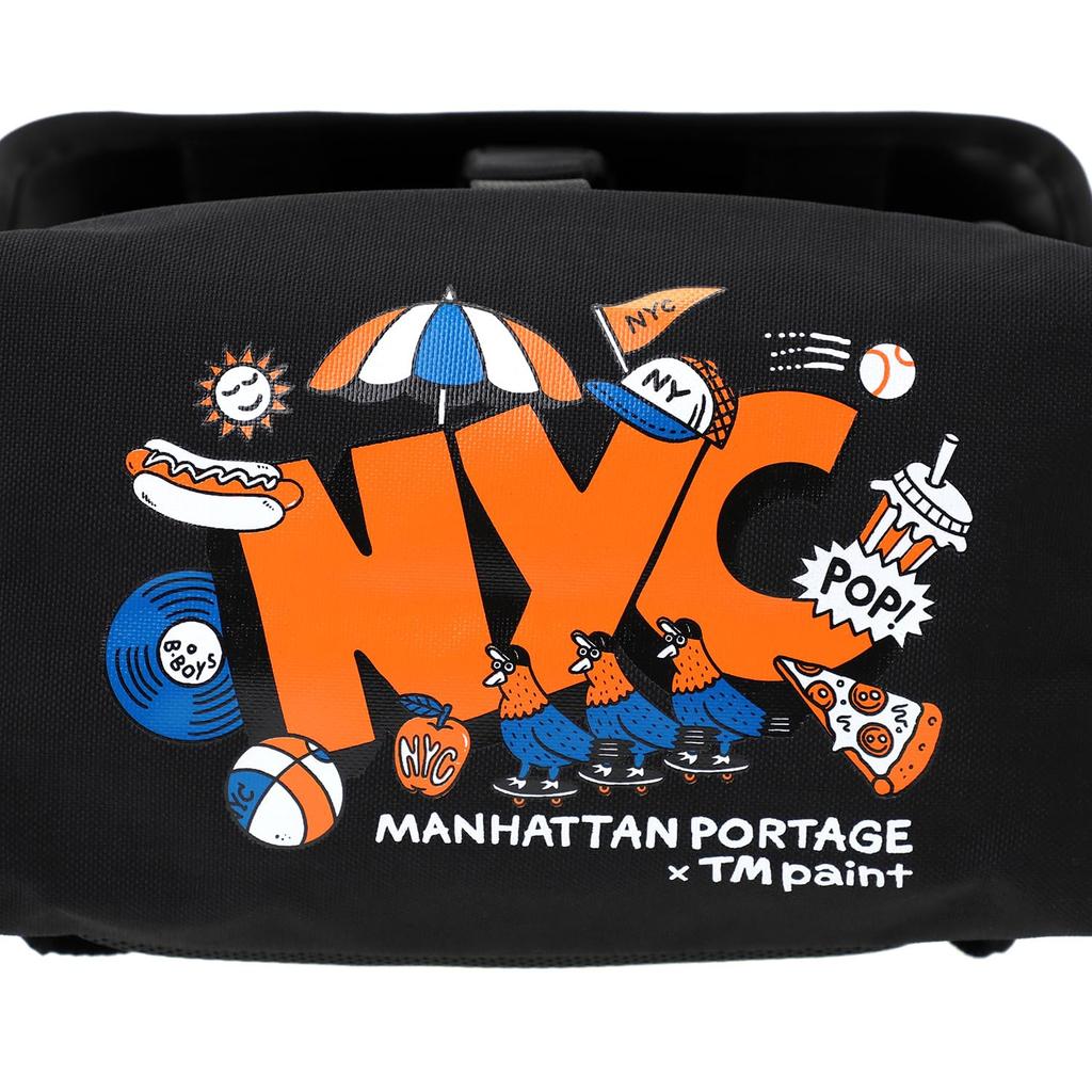 Рюкзак Manhattan Portage Washington SQ JR FZP LVL TMP BLK