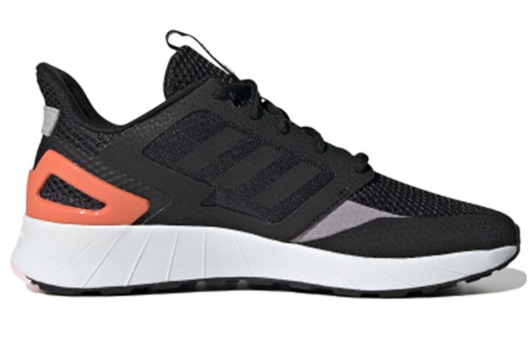 Climacool x Adidas Neo Questar Тканевые Дышащие Низкие Марафонские Беговые Кроссовки Женские Черные EG9038