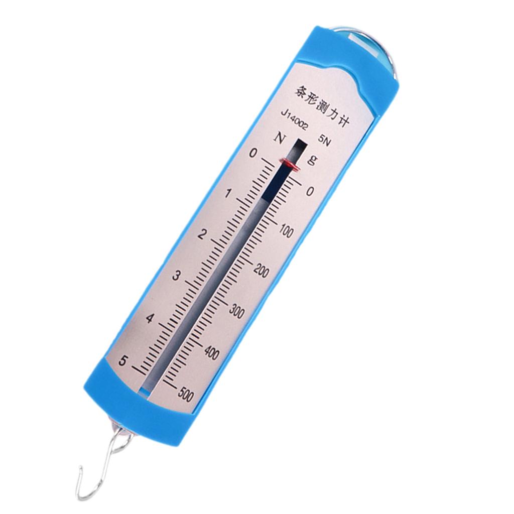 1N 2.5N 5N 10N Spring Dynamometer with Clear Scale Newton Force Spring Scale Kids Toys Physics Experiment Equipment