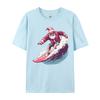 Christmas Surfing Santa Surfboarder Surf Lover Xmas Pajama Cotton Men Hockey Player Heartbeat Ice Hockey T-Shirt T Shirt