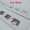 Pugzl8 Для Toyota Land Cruiser 300 Lc300 2021-2023 VXR GXR 3D Стикер с буквой Значок на заднюю дверь Эмблема Значок Модификация экстерьера эмблема