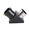 Astronomical Telescope Eyepiece Prism 90 Degree Lens 1.25IN Diagonal Mirror Prism for Refractor Cassegrain Telescope