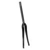 Carbon Fiber 700C Road Bicycle C Brake Straight Tube Hard Front Fork Bike Cycling EquipmentRed Sign