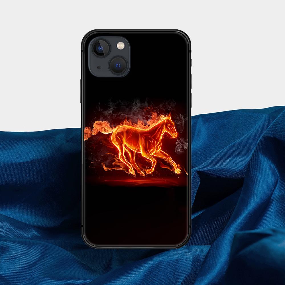 Чехол для телефона с лошадью и пони для iPhone Samsung Galaxy Redmi Xiaomi Oppo OnePlus Note SA 7 8 9 10 11 12 13 14 20 21 22 23 53 54 Pro Max Plus Ultra TPU Soft