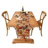 American Retro Floral Table Runner Long Decorative Cloth for Coffee TV Dining Table Atmosphere Fabric Cover
