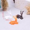 Miniature Dollhouse Deer Statue Elk Ornaments Dollhouse Decoration Accessories
