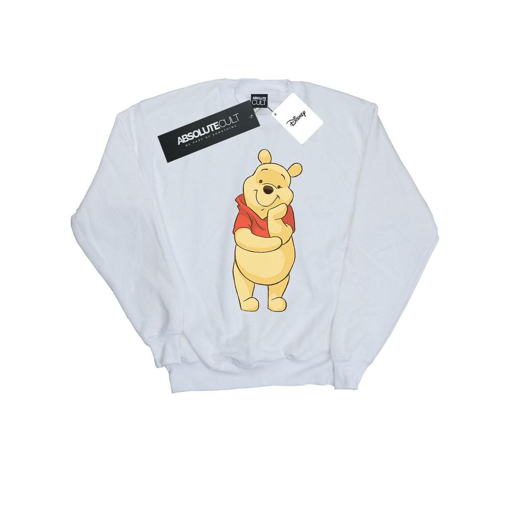 Disney Mens Winnie The Pooh Cute Sweatshirt