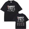 Рок-группа Three Days Grace Тур Alienation 2026 Футболки Мужские Альтернативный Металл Оверсайз Уличная Одежда Мужская Винтажная Повседневная Футболка