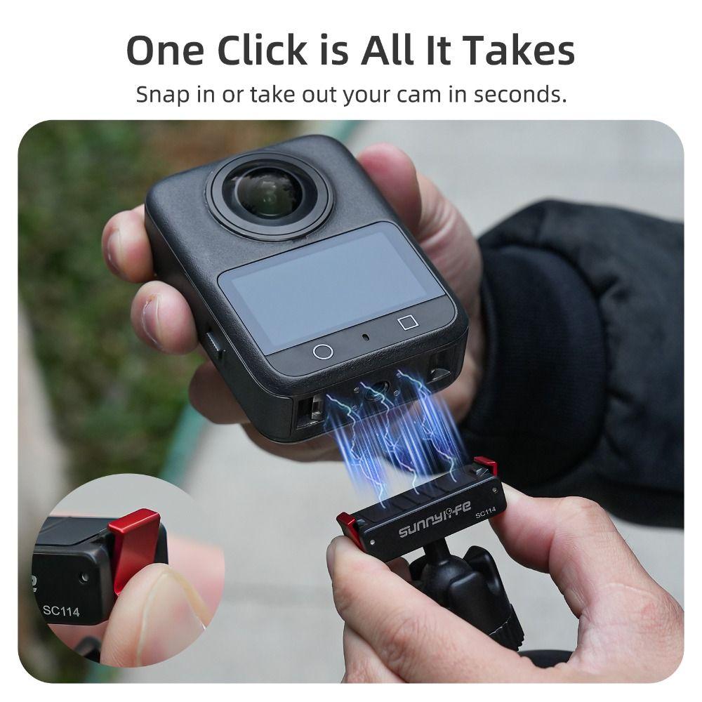 Шаровая головка для крепления камеры для DJI Osmo 360/Action 5 Pro/4/3 Аксессуары для экшн-камер