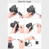 LP-E17 Replacement Dummy Battery Power Supply Adapter for DC Coupler Charger Kit for 77D 200D 750D 760D 800D 850D M3 Cam