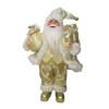 17" Standing Naughty Nice Santa Claus Christmas Figurine Figure Decoration for Christmas Ornament Xmas Tree Decor