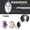 Security Alarm Mini Portable Self Defense 130dB Loud Sound SOS Emergency Alarm for Women