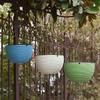 Hualong Shield Self-Watering Rattan Hanging Planter
