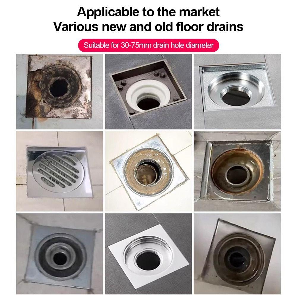 Fast Drainage Floor Drain Cover Anti-odor Sewer Drain Protector Floor Drain Bathroom Kitchen