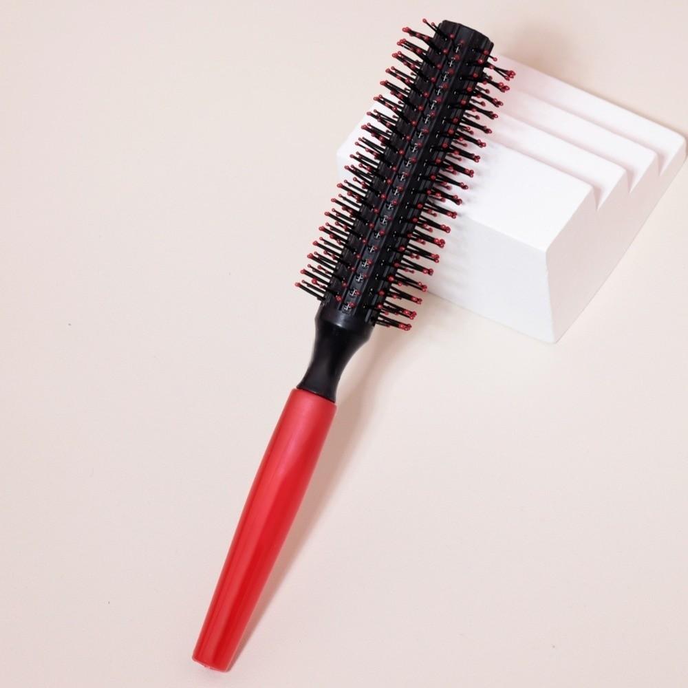 Hairdressing Roller Comb Professional Hairstyle Massage Hairbrush Special for Real Hair Wigs