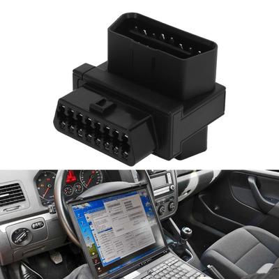 Адаптер кабеля OBD Адаптер OBD2 16-контактный штекер на 2 гнезда Разветвитель Plug and Play для диагностического удлинителя