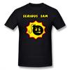 Футболка Serious Sam Реплика футболки Serious Sam 100% Хлопок Летняя футболка Мужская Милая с коротким рукавом Печатная футболка