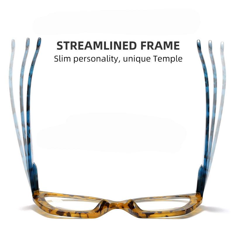Cat Eye Vintage Reading Glasses Women Myopia Customize Prescription Anti Blue Light Blocking Optical Leopard Eyeglasses Frame