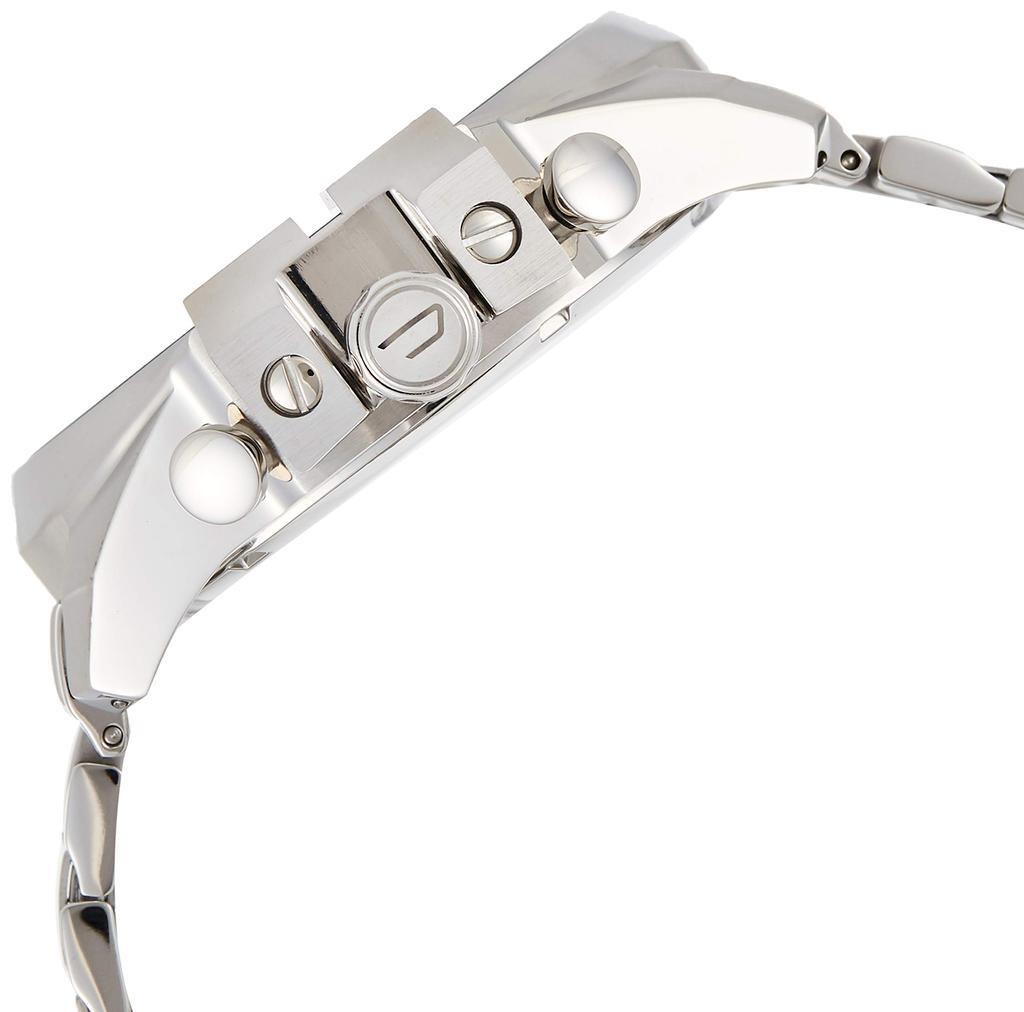Diesel DZ4477 Silver Japanese Chronograph Fashion Watch Men's Stainless-Steel
