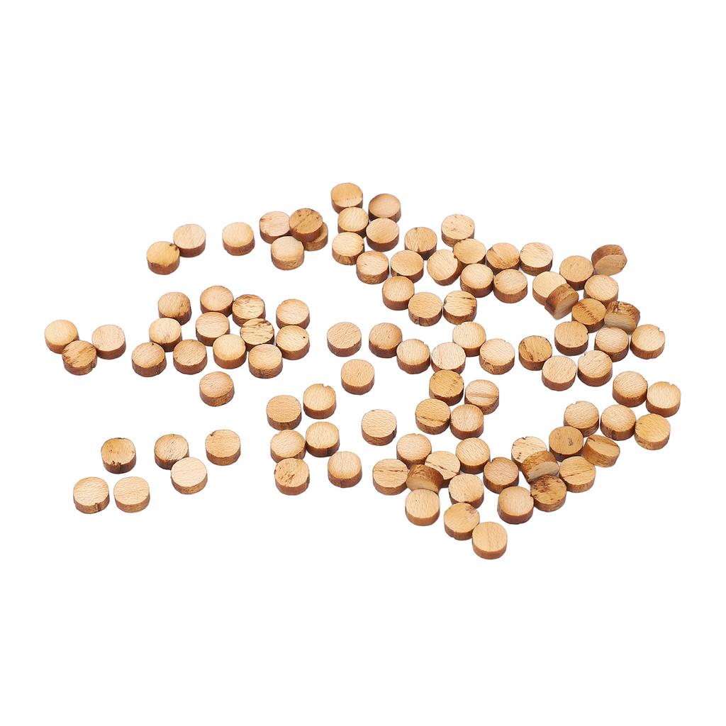 100 шт. точек на грифе гитары из клена с круглой инкрустацией точек на грифе для мандолины укулеле 5 мм