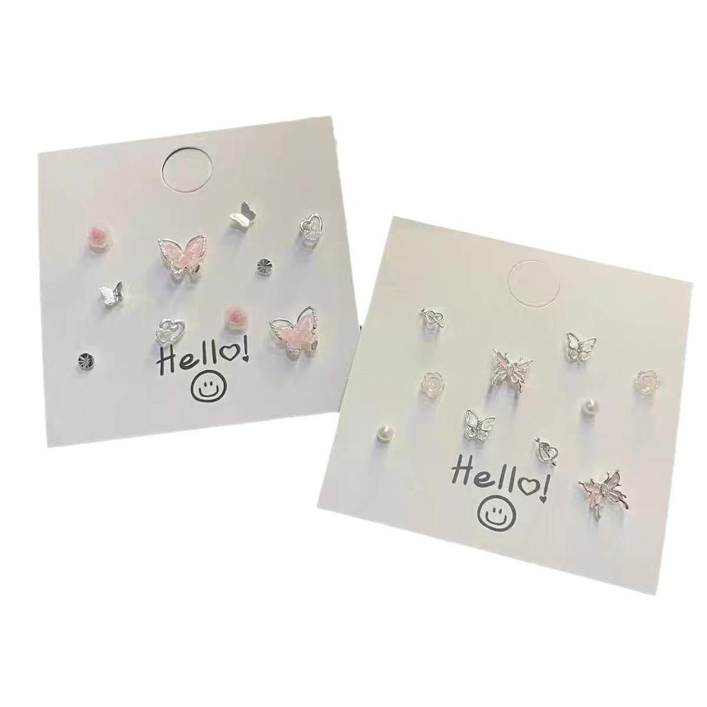 «Очаровательные серебряные серьги-бабочки с иголками — нежный, изысканный и свежий дизайн»