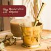 Brass Mortar and Pestle (Okhli) Traditional Medicine Imam Dasta Mortar and Pestle Set Okhli Musal Khara