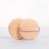 2pcs Women's Oval Makeup Sponge Powder Puff Skin Color Dry and Wet Dual Use Air Cushion Cosmetic Foundation Sponge Puff Beauty Tools