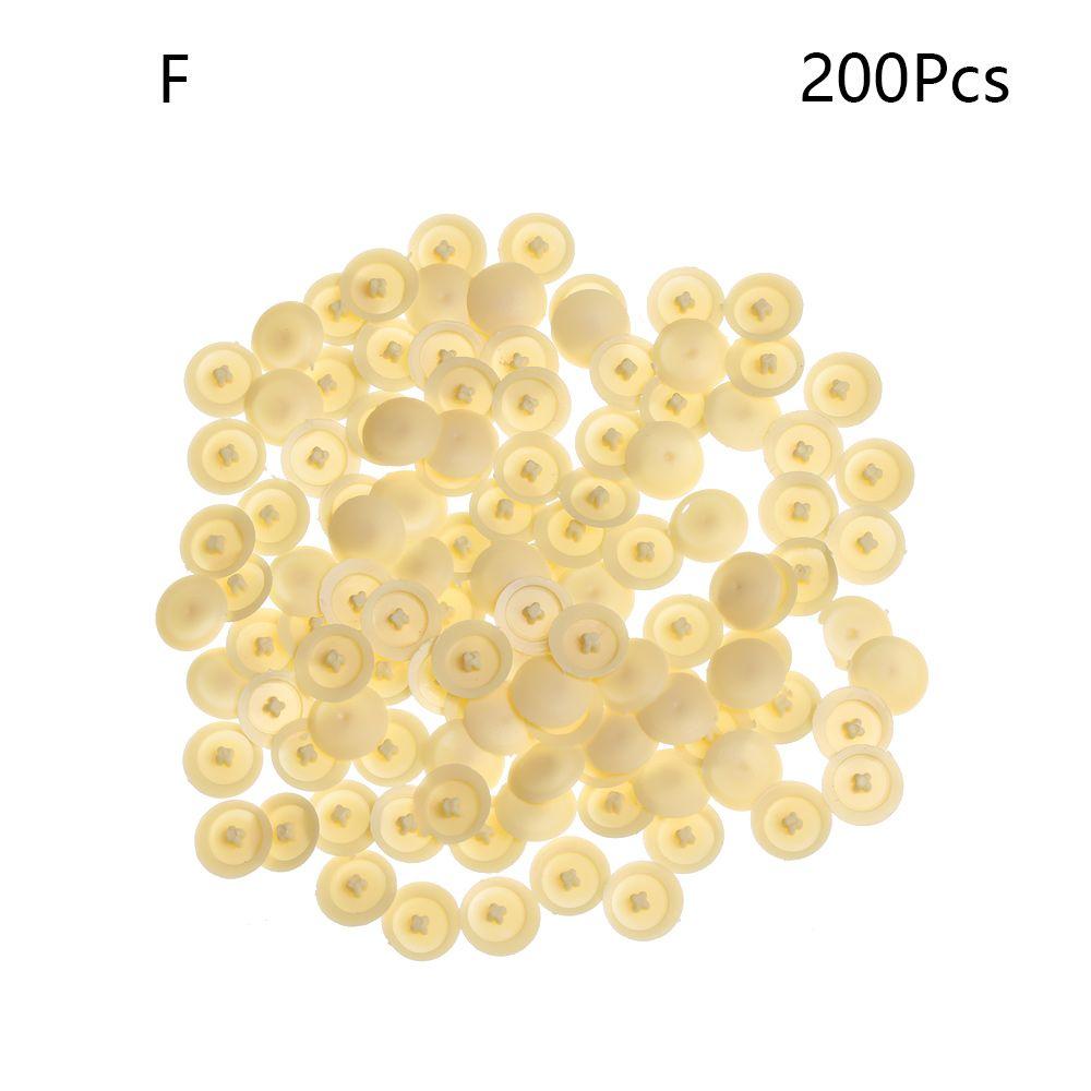 200 шт./пакет Саморезы для мебели с декоративной крестовой головкой, заглушки для защиты, гайки, крышки, фурнитура