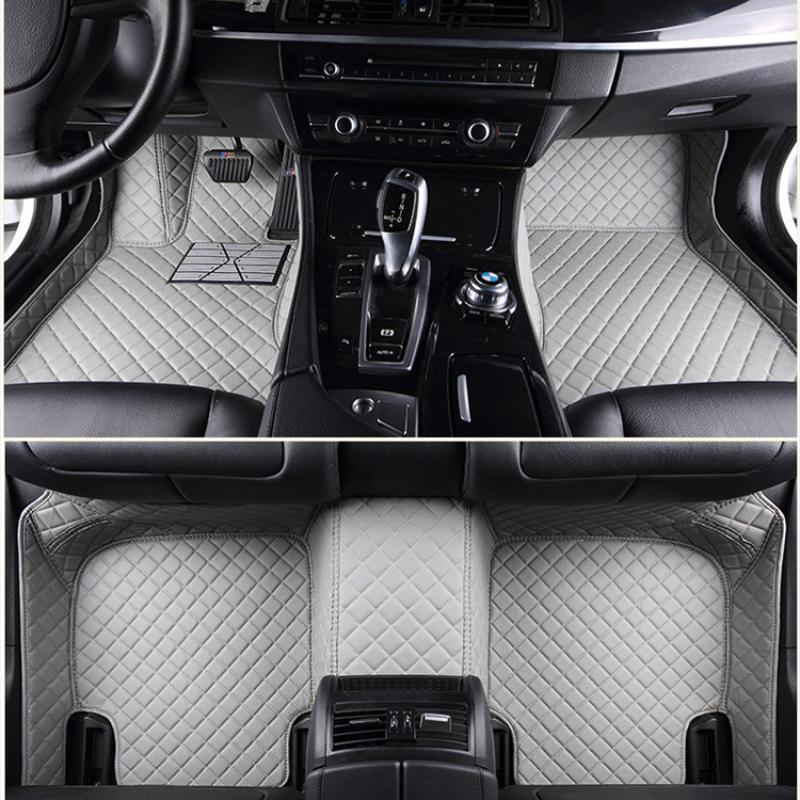 Custom Car Floor Mats for Ford Focus 2006-2011 Years Artificial Leather Carpet Interior Car Accessories