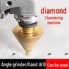 New Conical Umbrella-Shaped Diamond Chamfering Tool for Tile Opening & Hole Expansion