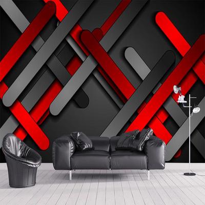 3D настенная живопись, настенная бумага, европейская креативная геометрия, ромб, фрески, обои для гостиной, спальни, декор, Art Papel De Parede 3D