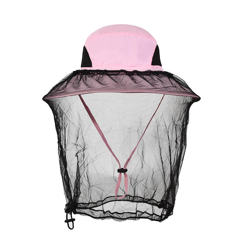 Весенняя солнцезащитная шляпа от насекомых: Быстросохнущая защита для взрослых пчеловодов и рыбаков