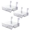 Hanging Turtle Resting Basking Platform Turtle Tank Dock Floating Decor Transparent Climbing Shelf for Tortoises Small Reptiles