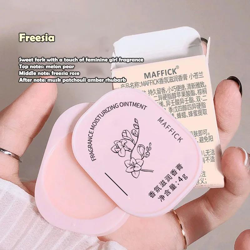 Лайм Базилик Твердые духи Женские портативные карманные твердые бальзамы Мягкий стойкий аромат Цветы Фруктовые ароматы Дезодоранты для тела Подарки