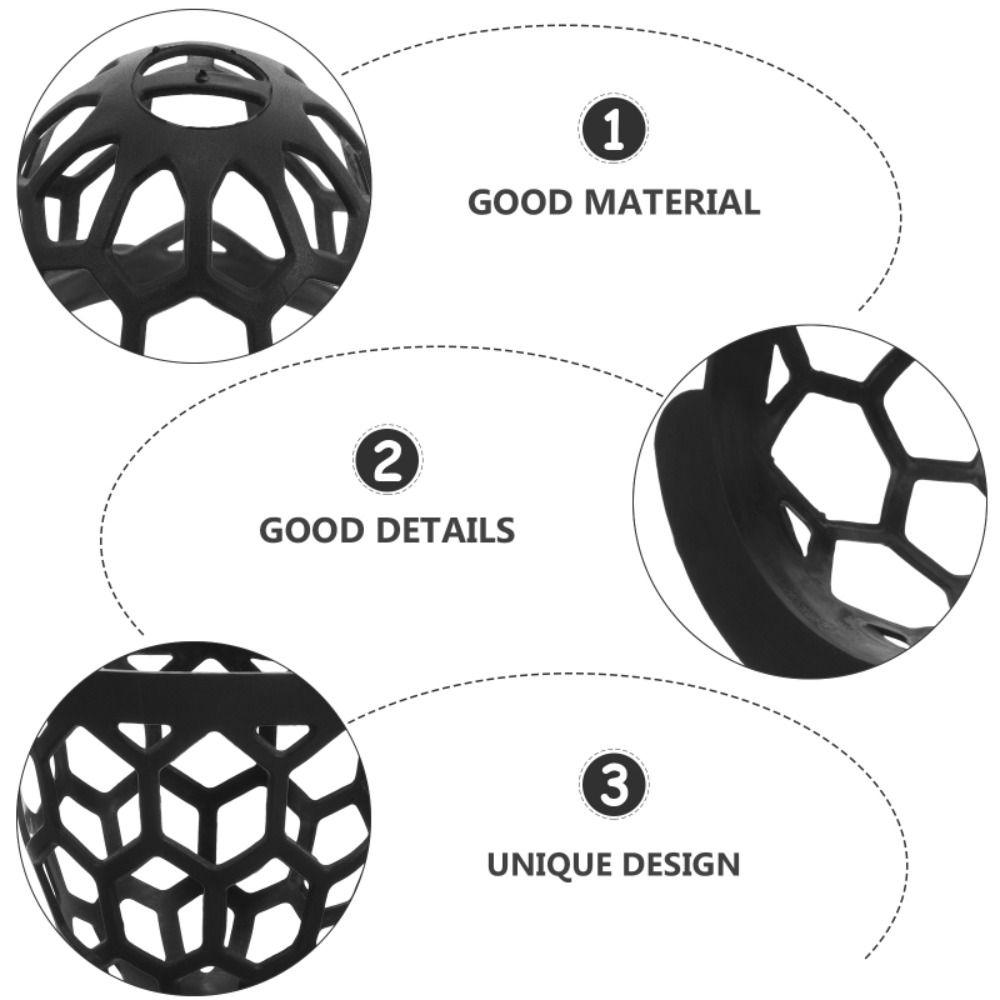 6Pcs Black Billiard Ball Storage Pocket Plastic Billiard Basket Pool Table Pocket For Pool Tables