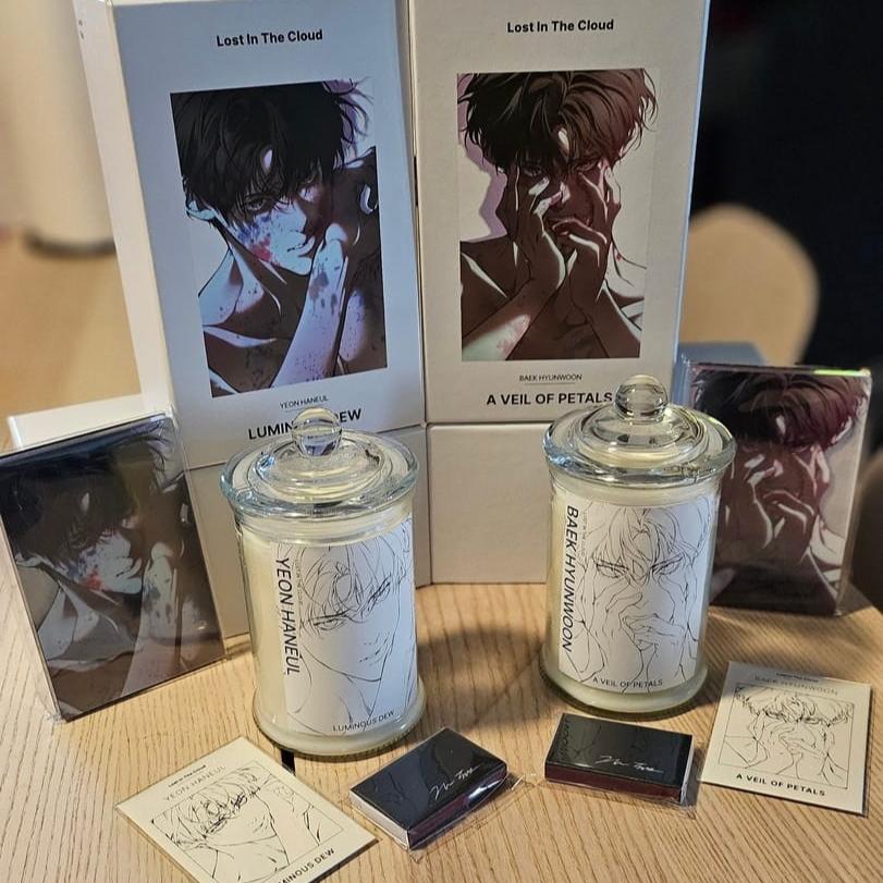 Затерянные в облаке - Baek Hyunwoon Candle Package