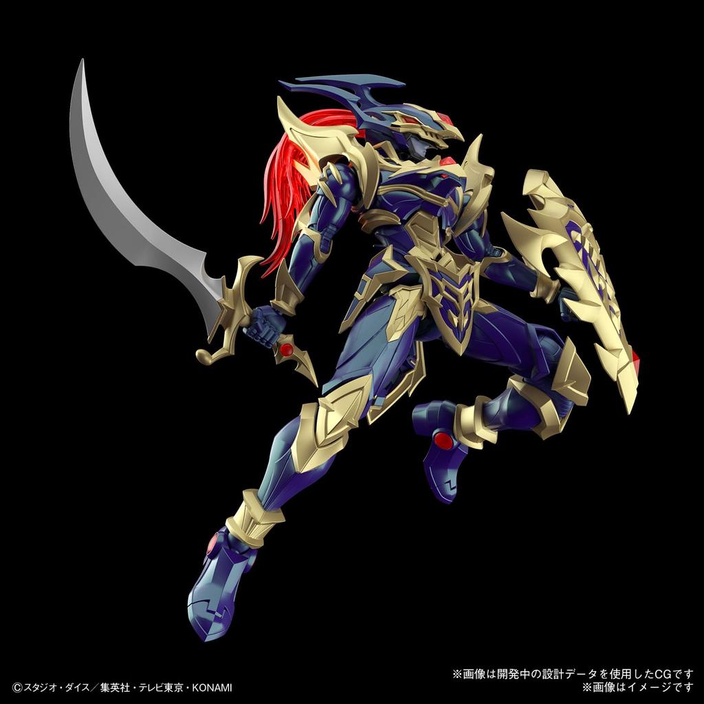 BANDAI SPIRITS Standard Amplified Chaos Soldier Plastic Model Figure-rise Yu-Gi-Oh! Color-coded