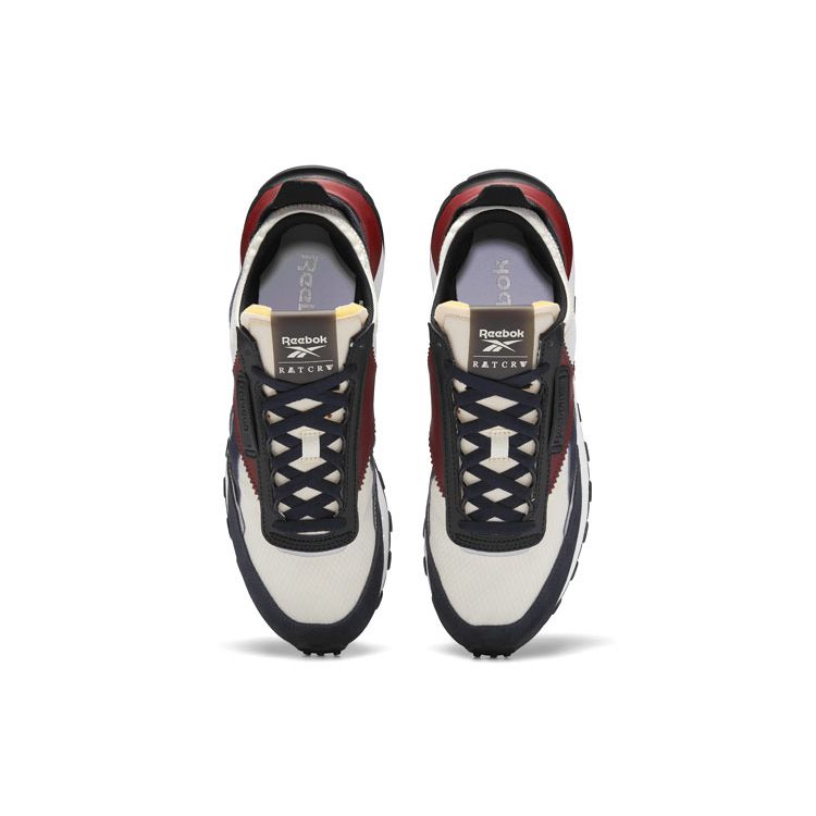 Romantic Crown x Reebok Classic Legacy Основной белый Коллегиальный бордовый Унисекс Кроссовки Кремовый Основной белый Черный G57861