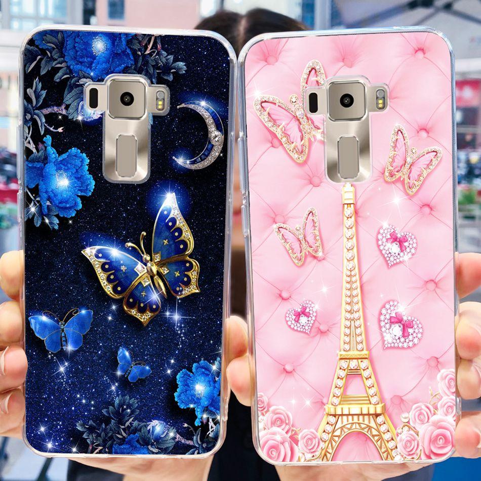 For Asus ZenFone 3 ZE520KL ZA520KL Case Cover Printed Soft Silicone TPU Phone Cases For Asus ZenFone3 5.2“ Z017D Z017DA Z017DB”