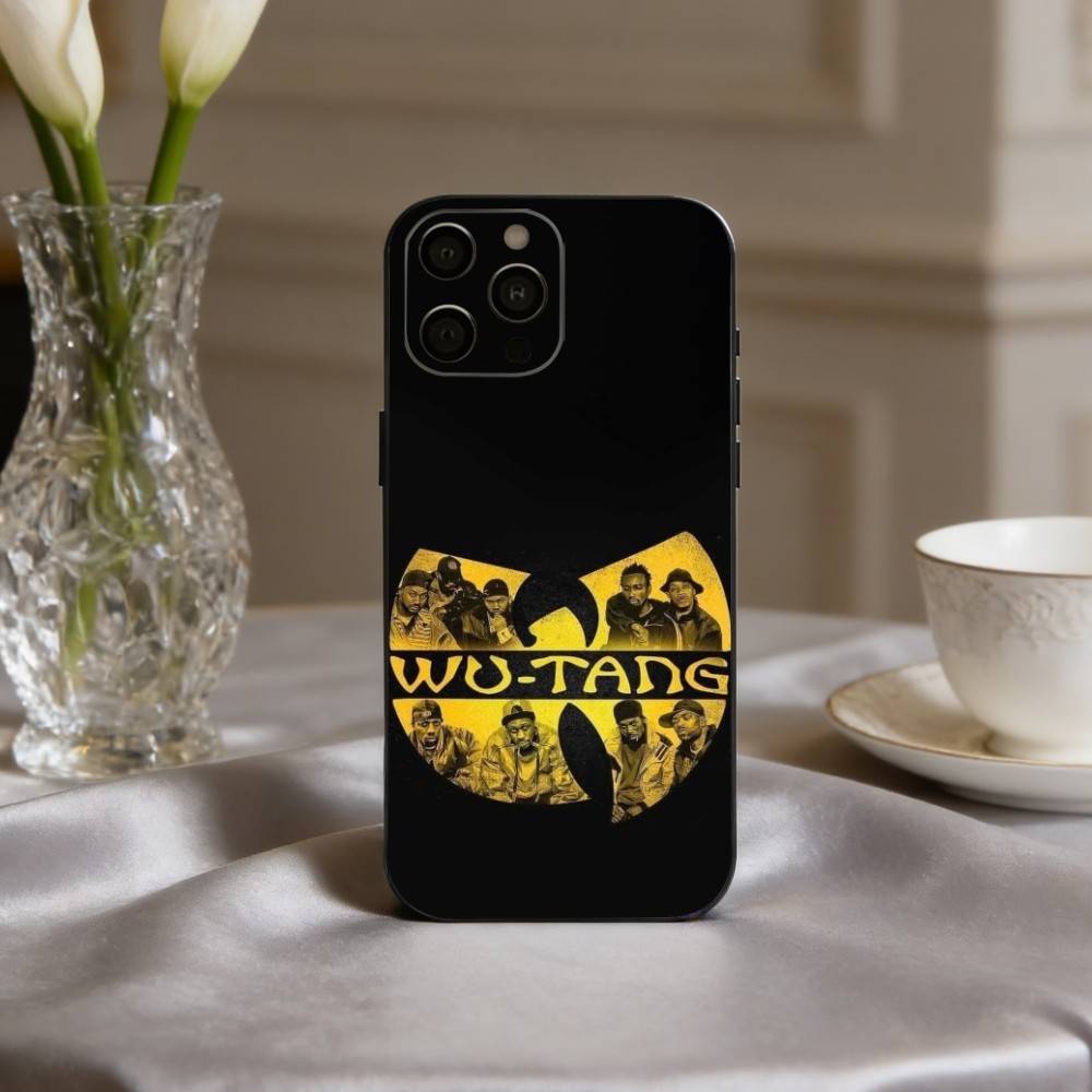 Чехол для телефона Wu-Tang Wu T-Tang C-Clan Ultra для iPhone 17,16,15,14,13,12,11 Plus,Pro Max,XS, Мягкий силиконовый черный чехол