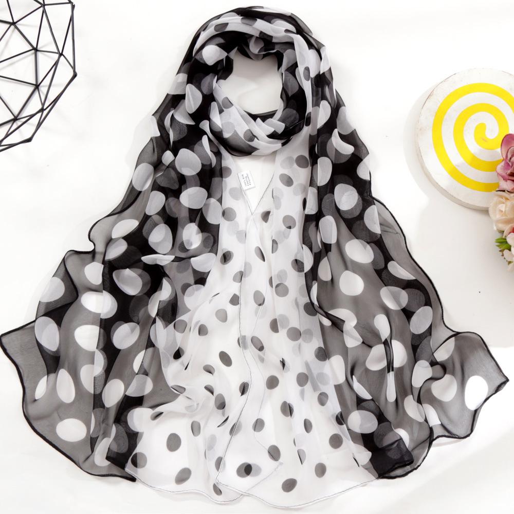 Открытый сельский летний солнцезащитный шарф пляжный шарф длинный женский мягкий женский декоративный тонкий шарф шарф