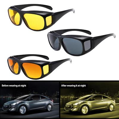 Солнцезащитные очки ночного видения для автомобиля Очки для ночного вождения Очки для водителя Унисекс Солнцезащитные очки с защитой от ультрафиолета