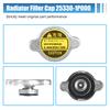 X Autohaux No.253293X600/253301P000 Engine Radiator Coolant Filler Neck for Hyundai Elantra