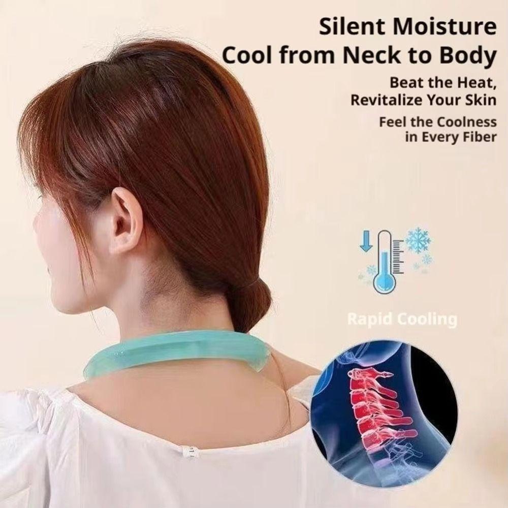 Non-toxic Cooling Collar Instant Cooling PCM Cooling Device Portable Cooling Neck Wrap  Hot Weather