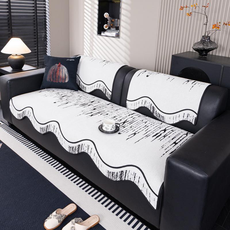 Special-Shaped Sofa Cushion Is Universal In All Seasons New Light Luxury Sofa Seat Cushion Non-Slip Straight Row High-End Cover Cloth Towel