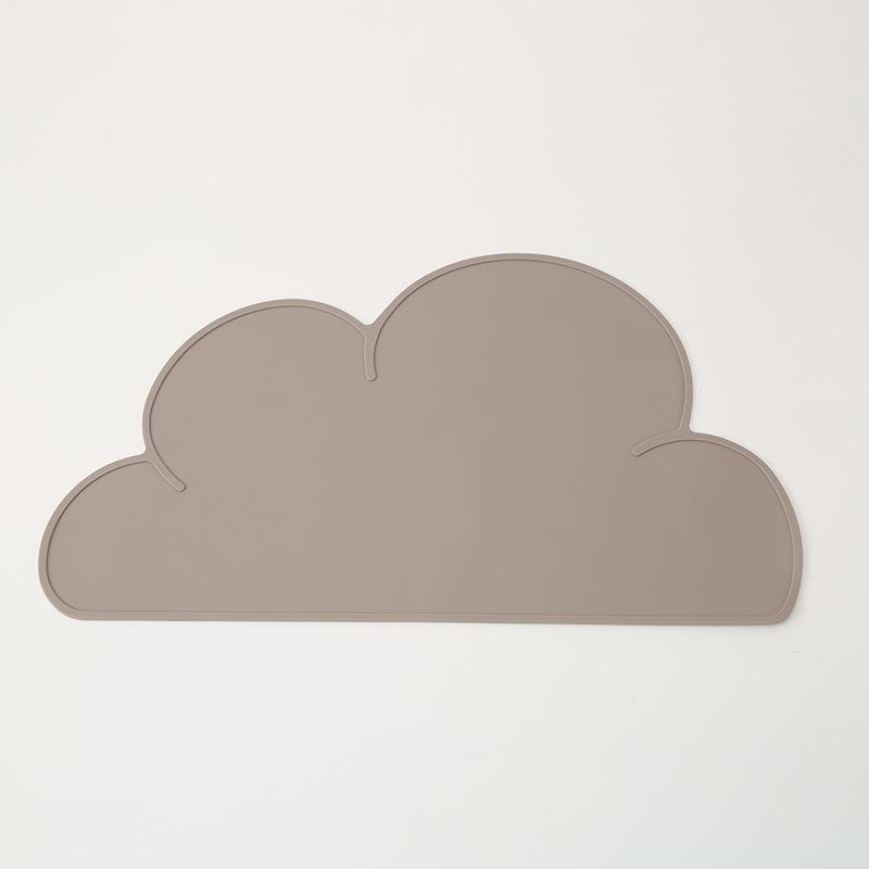 Silicone Cloud Table Mat - Food-Grade & Heat-Resistant for Kids