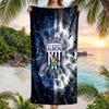 Футбольное пляжное полотенце West Bromwich Albion Мягкое из микрофибры Летнее полотенце Быстросохнущее Впитывающее полотенце для пляжа Бассейна Путешествий
